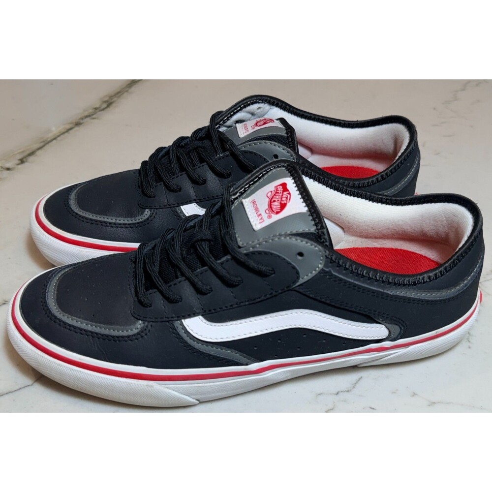 Vans Skateboarding - Geoff Rowley Pro - Black/White/Red - Size 10